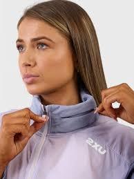 2XU Women's Aero Sheer Windbreaker Virtual Violet