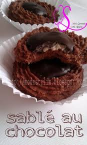 Delice Et Gourmandise Recettes Algeriennes Sable Au Chocolat Gateau Sec Au Chocolat Recette Gateau Sec Recette Gateau Algerien Facile