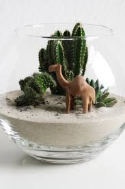 Diy Kleine W Ste Im Glas Terrarium Sukkulenten Pflanzen Kamel Urban Jungle Bloggers Design In 2020 Succulent Garden Diy Succulent Terrarium Succulents Diy