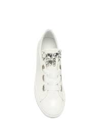 Beymen Club Beyaz Kadin Beyaz Tas Isleme Detayli Kadin Deri Sneaker 599110 Beymen Sneaker Kadin Ayakkabilar