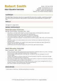We did not find results for: Adult Education Instructor Resume Samples Qwikresume