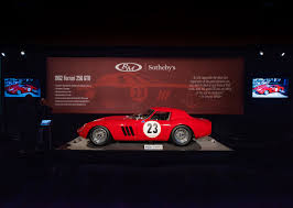 Ferrari collection 250 gt berlinetta 1/43 scale box mini car display diecast 93. 1962 Ferrari 250 Gto Leads Top 10 Automobiles Of 2018 Automobiles Sotheby S