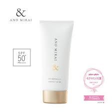 楽天市場 and mirai アンドミライ プロテクトuv ex spf50 pa 送料無料 化粧品 日焼け止め 顔 スキンケア uv フェイス ひやけどめ 保湿 おすすめ 紫外線 日焼け uvカット 日焼けどめ ブルーライト乾燥 花粉 ほこり 紫外線対策 下地 顔用 日焼け対策 化粧下地