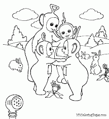 💕 bake something (may need supervision) 🌸 take a bubble bath Teletubbies Coloring Book Coloring Home