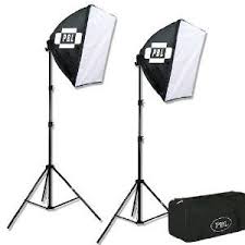Pbl Studio Photography Video Light Kit Continuous Lighting Kit Video Lighing Ez 24in X 24in Softbox By Pbl Softbox Lighting Kit Video Lighting Softbox Lighting
