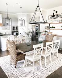 This modern farmhouse dining room gives you the inspiration to create such a soothing vibe to the dining room so it does not only looks pleasing but also feel warm. How To Get Your Dining Room To Look Farmhouse Chic Trendy Home Hacks