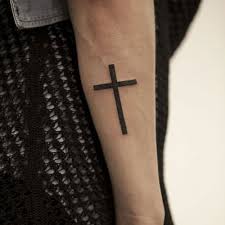 A tiny small ans simple cross tattoo design on middle finger. 101 Best Small Simple Tattoos For Men 2021 Guide