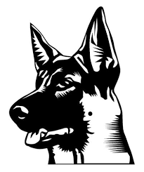 Image Result For German Shepherd Silhouette German Shepherd Tattoo Dog Drawing Animal Silhouette