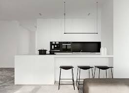 Black And White House Interior Kitchen Black And White Interiors Are Impossible To Ignore They Re Bold Versatile And Perhaps Mos Black White Kitchen Kitchen Inspirations White Kitchen Inspiration