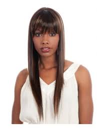 Brown Straight Long African American Wigs Synthetic Wigs Wigs Wig Hairstyles