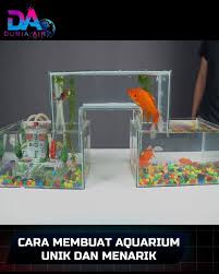 Dijamin, akuarium yang menyatu dengan meja bisa. Dunia Air Cara Membuat Aquarium Unik Dan Menarik Facebook