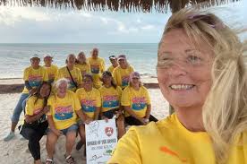 Big Pine Women of the Moose community service at 7-mile bridge run