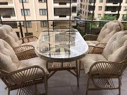 Izmir Bambu Bahce Balkon Mobilyalari 4 Kisilik Dizayn Bambu