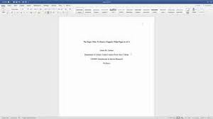 Additional guidelines for apa headings. Formatting Your Paper Apa 7th Edition Style Guide Libguides At Indian River State College