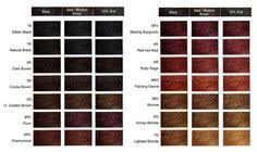 Textures And Tones Hair Color Chart Bahangit Co
