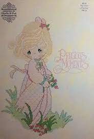 There is one problem with patterns on pinterest, and that's people will. Precious Moments The Voice Of Spring Pattern Instruction For Cross Stitch Afghan Design Buy Online In Belarus At Belarus Desertcart Com Productid 23692917