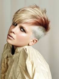 It should be emphasized that you do not have to shave the sides to wear a stylish mohawk. Mohawk Short Hair For Ladies Novocom Top