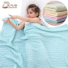 dziecko muslinu koc bawelna 6 warstwa super miekkie pieluszki noworodka spania koce posciel wiosna i lato recznik kap baby swaddle summer baby blanket baby bed