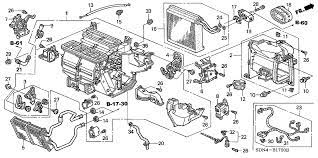 Diagram For Honda Polit 2003 Heater Unit Honda Oem Parts 2003 Honda Accord For 2dr Ex V6 Honda Accord Oem Parts Oem