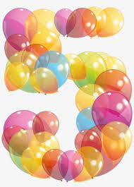 Number 5 Balloons Png Png Image Transparent Png Free Download On Seekpng Découvrez notre très large gamme de ballons chiffre. number 5 balloons png png image
