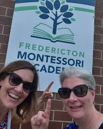 Today is the day! Montessori Canada's Amy Carter and Sarah Enright are at  the beautiful Fredericton Montessori Academy for today's Power of  Montessori Education in Atlantic Canada today 🇨🇦 🎉