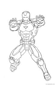 Anthony stark, at the beginning of his superhero career, had for main occupation to fight against the communists in the context of the cold. Marvel Iron Man Coloring Pages Coloring4free Coloring4free Com