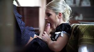 Desk Sex - Hot Secretary Blowjob for Boss Again