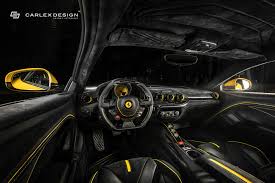 There are 15 ferrari cars, from $91,888 Carlex Design Gives Yellow Ferrari F12 A New Interior Autoevolution