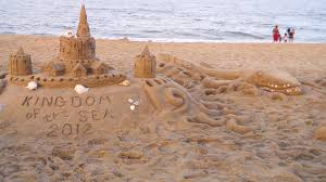 How To Build Sand Castles Sculptures With Kids Sand Castle Beach Fun Building Sand