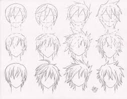 See more ideas about anime, anime hairstyles male, anime guys. Male Hair Styles Anime Boy Hairstyles Drawing Novocom Top