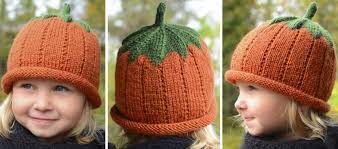 Make this free crochet pumpkin pattern for halloween and enjoy it all the way through thanksgiving! Sweet Pumpkin Knitted Hat Free Knitting Pattern