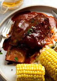 It is one of the more economical cuts of beef. Beef Ribs In Bbq Sauce Slow Cooked Short Ribs Recipetin Eats