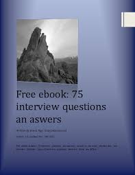 Interview skills book in pdf format. Pdf Free Ebook 75 Interview Questions An Aswers Anderson Ncube Academia Edu