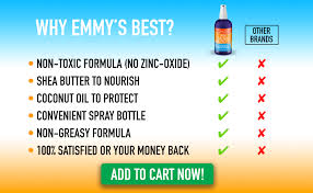 Emmys Best Dog Sun Skin Protector Spray Safe For All Breeds With No Zinc Oxide