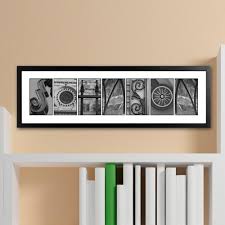 Even russians occasionally have trouble hearing russian surnames correctly. Architectural Name Frame Personalized Name Art Alphabet Photo Framed Art