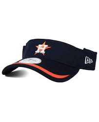 New Era Houston Astros Lined Visor New Era Houston Astros Visor