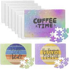 Maybe you would like to learn more about one of these? A5 Blank Puzzle 48pcs Sublimation Blank Jigsaw Puzzle 10 Pack Sublimation Puzzle Blanks Raccua Blank Puzzles For Sublimation Amazon Com Au Toys Games