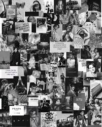 Black And White Collage Wallpaper Laptop 80 Pcs Black And White Aesthetic Collage Kit In 2020 Black And White Picture Wall Black And White Photo Wall Black And White Aesthetic