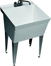 products elm 10 utility sink, 25 in w