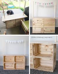 Next tac the two handles of the stand. Diy Market Stand For Dramatic Play Little Lifelong Learners Ikea Kids Dramatic Play Diy Dramatic Play