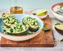 Schnell Einfach Avocado Mit Gurken Salsa Lidl Kochen Rezept Rezepte Avocado Zubereitung