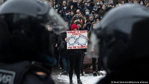 В россии, 23 января, на акциях протеста в поддержку алексея навального были задержаны 2 158 человек. Glava Shtabov Navalnogo Podtverdil Namerenie Provesti Akcii 31 Yanvarya Novosti Iz Germanii O Rossii Dw 25 01 2021