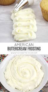 American Buttercream Frosting By The Toasty Kitchen Buttercreamfrosting Frosting Dessert R In 2020 Homemade Frosting Recipes Frosting Recipes Easy Frosting Recipes