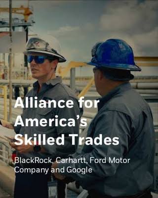 Google announcing the Alliance for America’s Skilled Trades