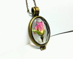 Birth Month Flower Necklace Amazon Birth Flower Necklace June Birth Month Necklace Real Rose Pendant Bridesmaids Necklace June Necklace Birth Glass Locket Pressed Flower Necklace Pressed Flowers