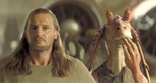 William john neeson obe (born 7 june 1952) is an actor from northern ireland. Liam Neeson Defends Star Wars Episode I And Jar Jar Binks Ew Com