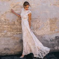 Get the best deal for champagne lace lace wedding dresses from the largest online selection at ebay.com. 2020 Vintage Champagne Lace Bohemian Wedding Dress A Line Cap Sleeve Sexy Backless Bridal Gown Vestidos De Novia Wedding Dresses Aliexpress