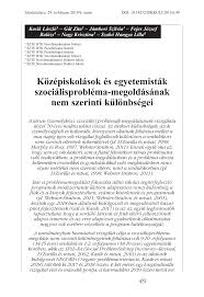 Péter balázs (born 5 december 1941) is a hungarian politician and minister of foreign affairs of hungary, born in kecskemét, 1941. Pdf Kozepiskolasok Es Egyetemistak Szocialisproblema Megoldasanak Nem Szerinti Kulonbsegei
