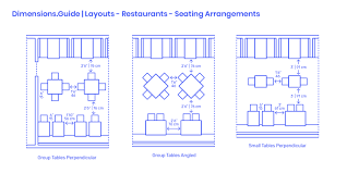 25 elegant dining table centerpiece ideas. Restaurant Seating Arrangements Dimensions Drawings Dimensions Com