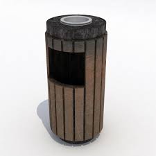 Strett Trash Can 1 Strett Trash Trash Can Street Trash House 3d Model